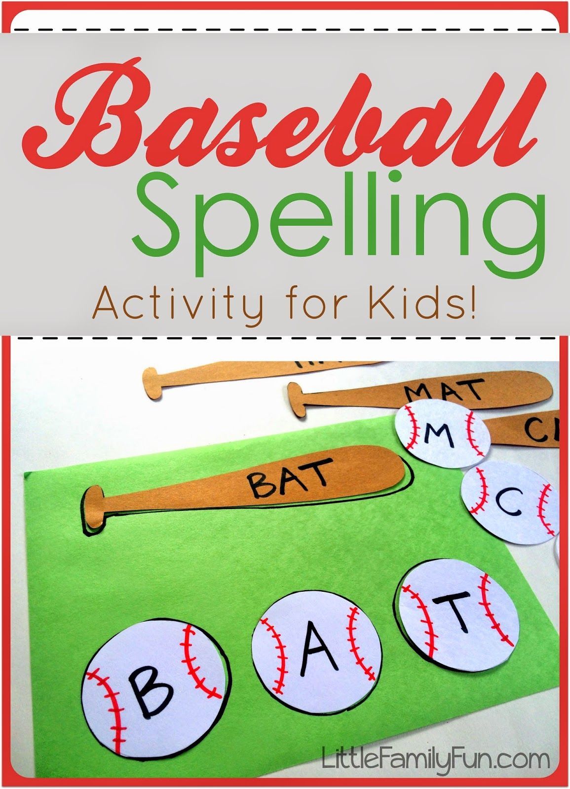 A cute & easy way to practice letters, spelling & reading with kids! And SO FUN!! (Make using lowercase letters!)