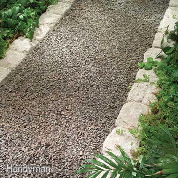 a garden path enhances any backyard. learn about design factors, limitations and installation techniques for gravel, stone, brick