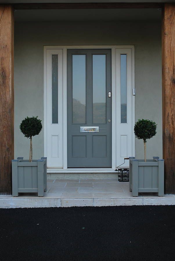 Adoored have one quite similar to this – We know it as a Victorian Ascot Classic Composite door. Shown in Grey.