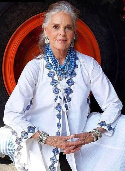 Ali MacGraw at 78 years old. Still beautiful. Photo via @JoeRuggerio