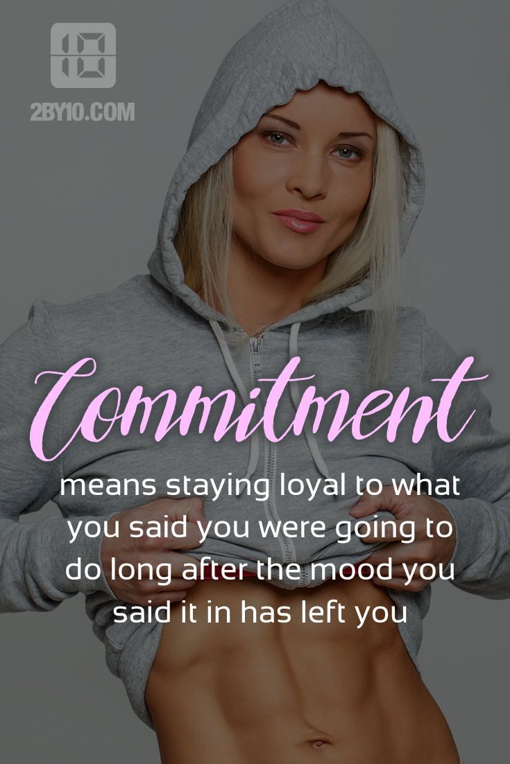 Are you committed?