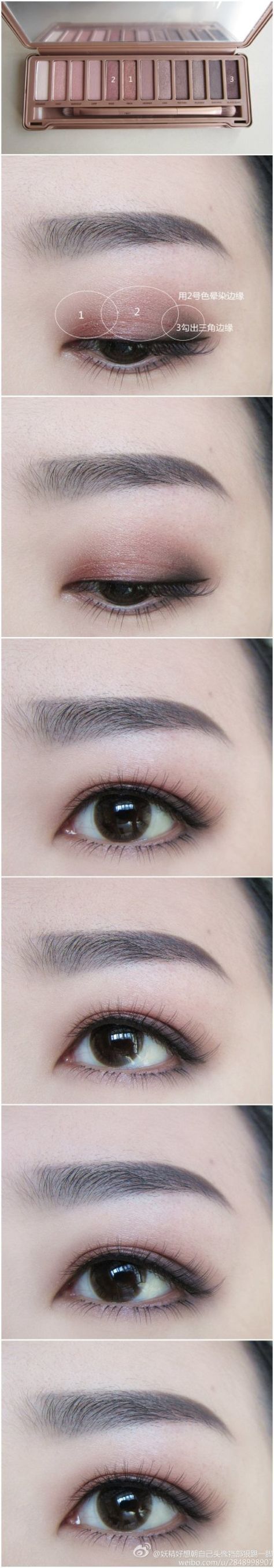 Asian makeup using color eye contact lenses #circlelens. SHOP from http://www.eyecandys.com