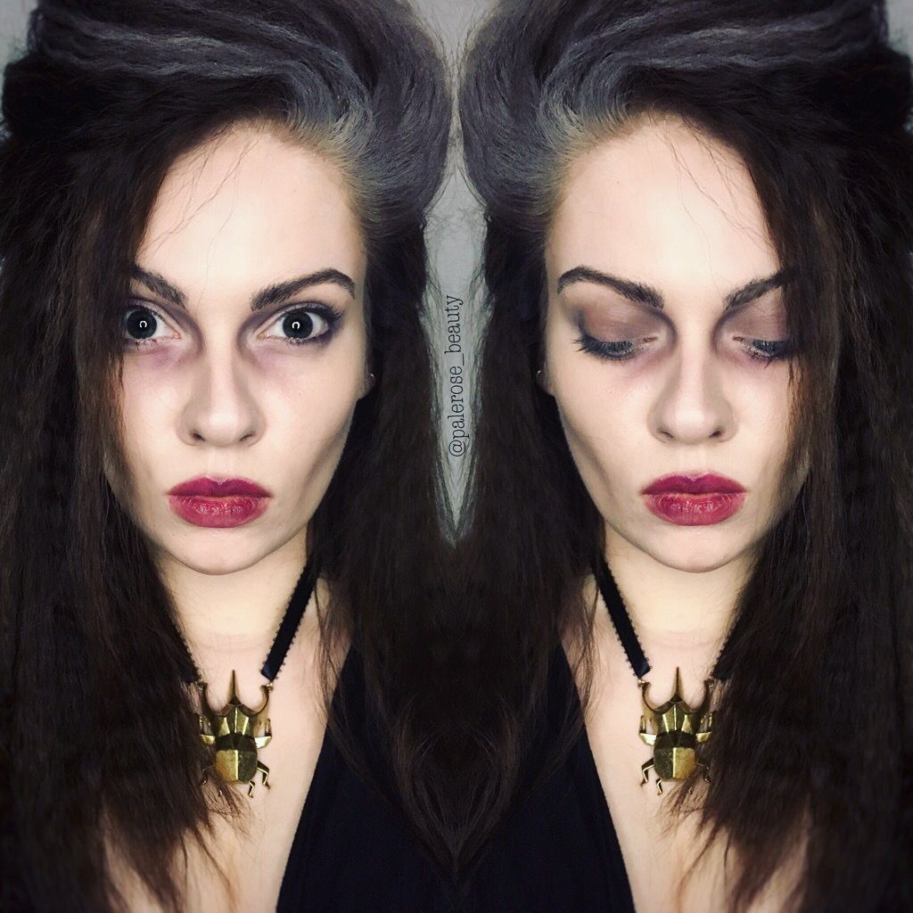 Bellatrix Lestrange halloween makeup. Harry Potter
