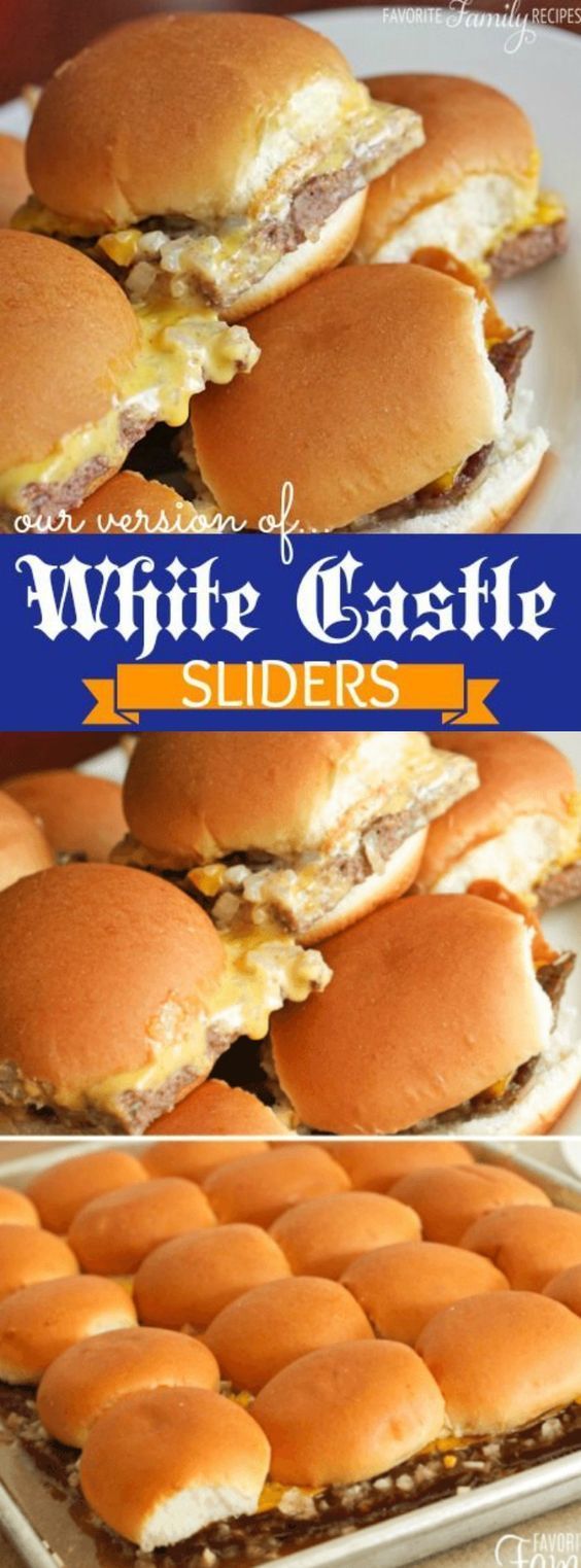 Copycat White Castle Sliders