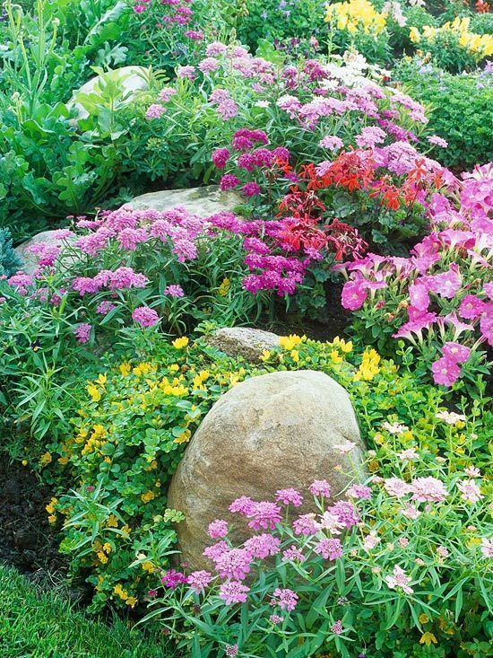 Create a garden that’s big on color — but small on labor./