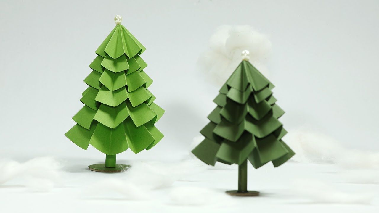 Paper Christmas Tree Craft -   DIY Christmas Tree Ideas