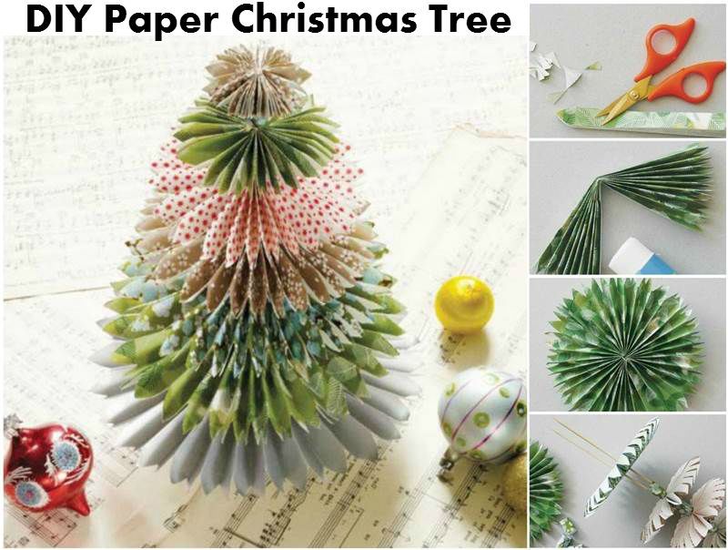 DIY Paper Christmas Tree -   DIY Christmas Tree Ideas