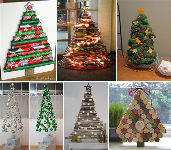 Creative DIY Christmas Tree Ideas -   DIY Christmas Tree Ideas