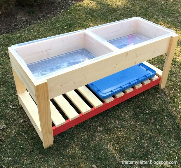 DIY Sand and Water play table