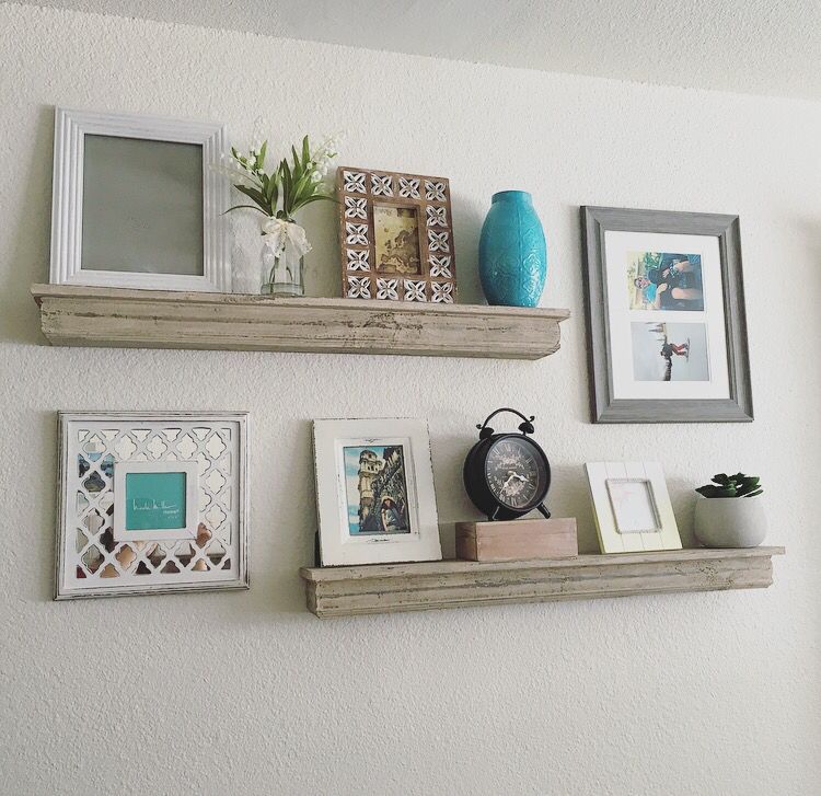 Floating shelves