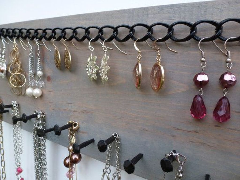 Gorgeous 50+ Design Jewelry Organizer Wall Display Ideas