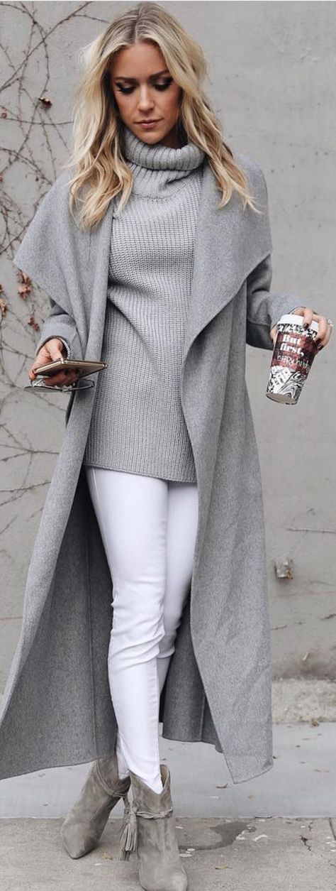grey and white for winter 2017 Clothing, Shoes & Jewelry : Women : Clothing : Jeans http://amzn.to/2jOGBU9
