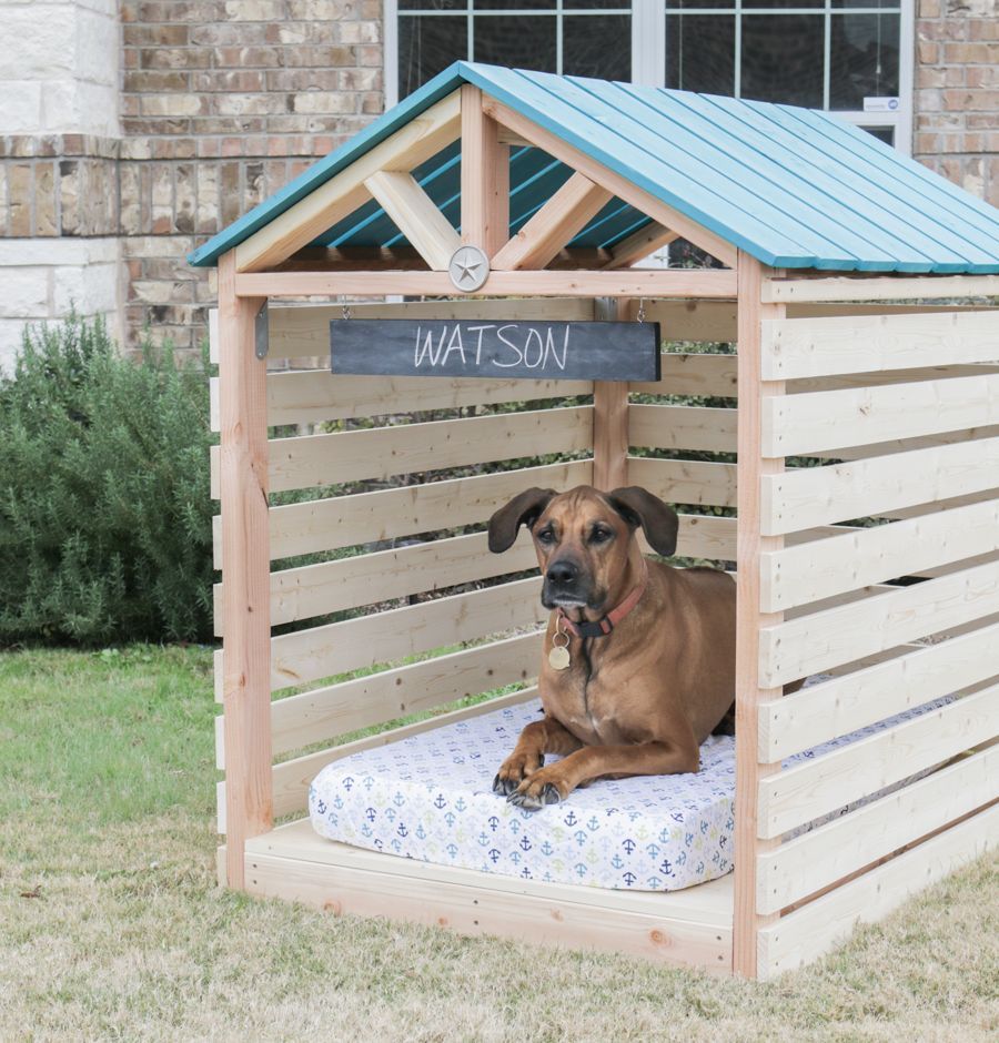 How to build a DIY doghouse gazebo in one weekend!