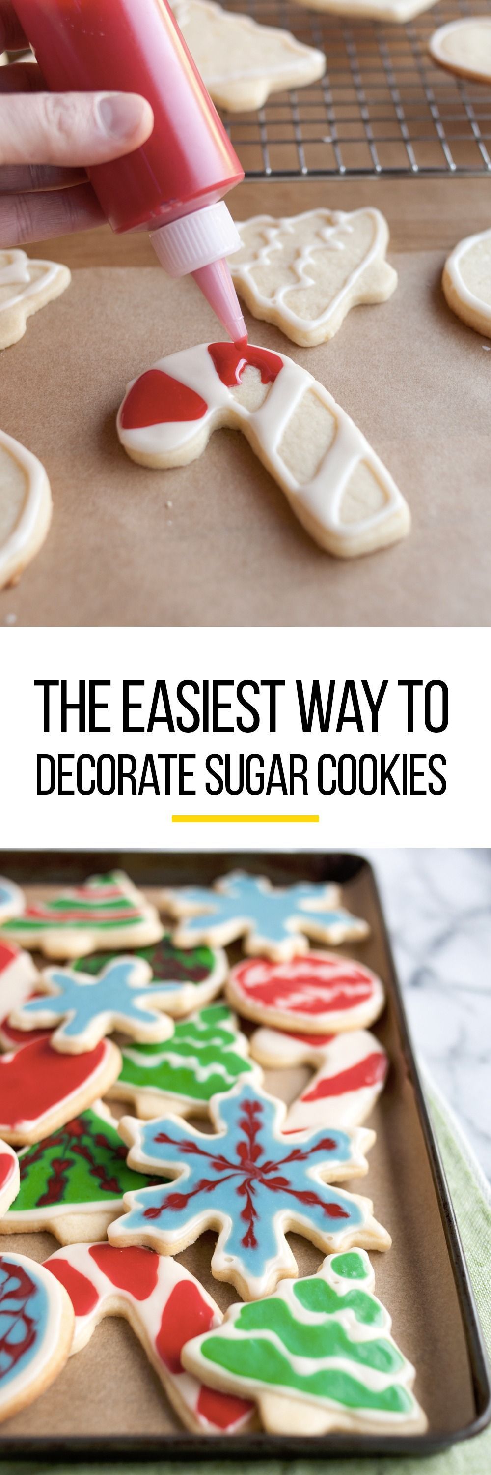 How to Make and Decorate Sugar Cookies with Flood Icing: The Easiest, Simplest Method (with a Video!). This is one of those