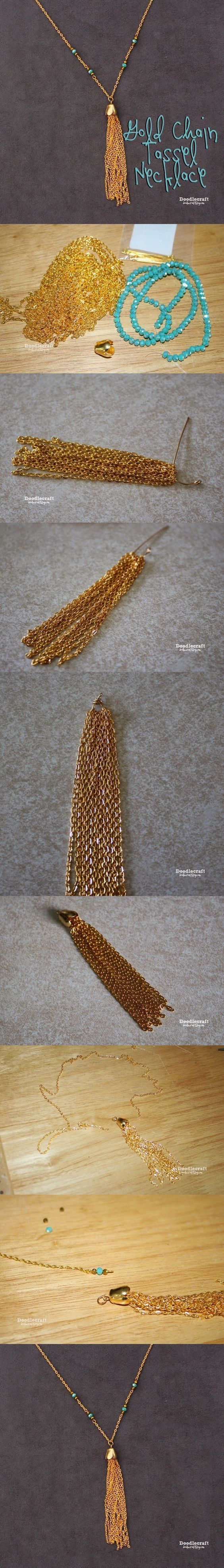 http://blog.pandahall.com/2016/01/easy-tutorial-on-tassel-necklace-with-gold-chain/