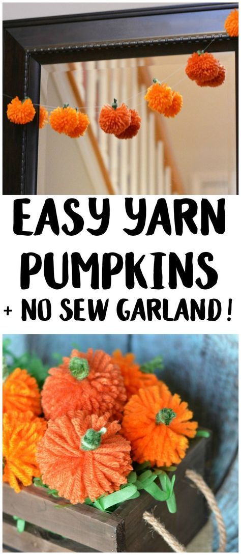 I love decorating my home with pumpkins because they work for both fall and Halloween- so they can stay up even longer! These DIY