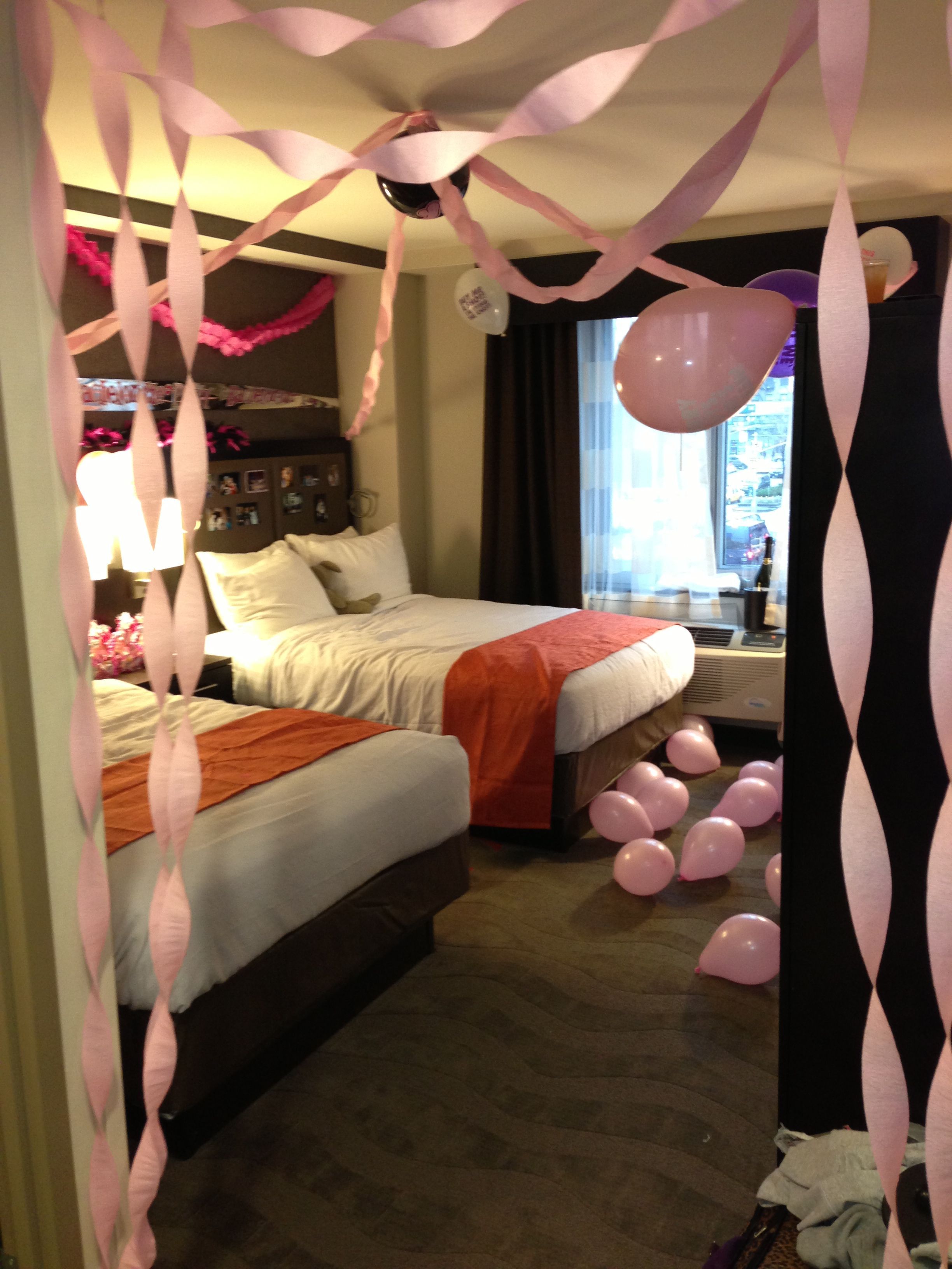 @Kimberly Peterson Wood May give you something to do during the day??  Bachelorette party decorations