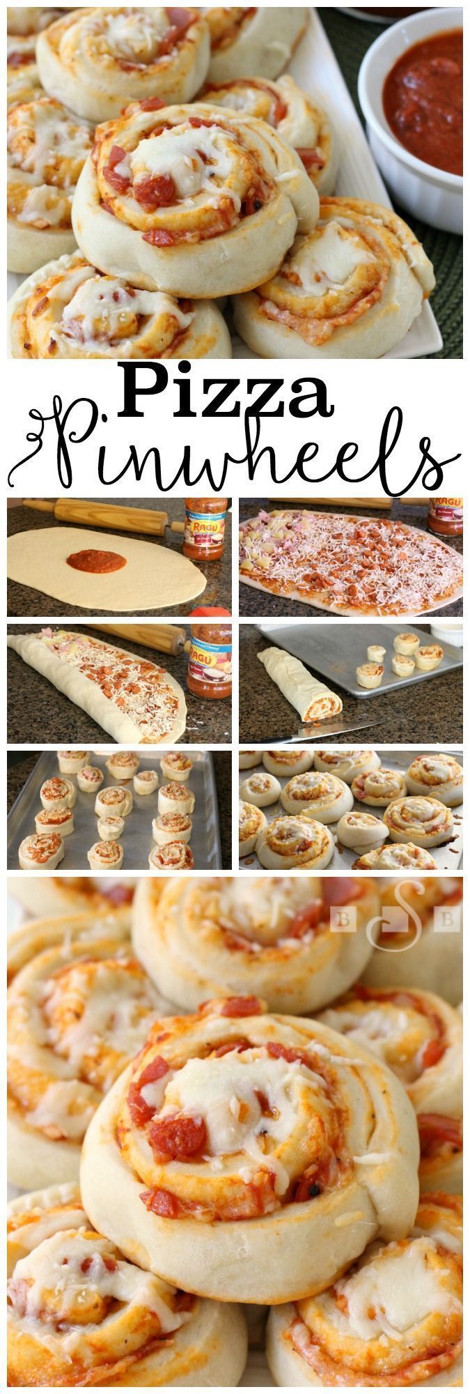 Looking for an easy the meal the kids will love? Try these Pizza Pinwheels with Ragu #ad