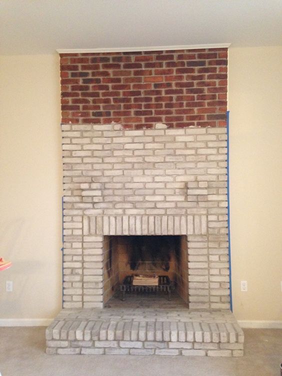 Loves The Find: How to Whitewash Brick