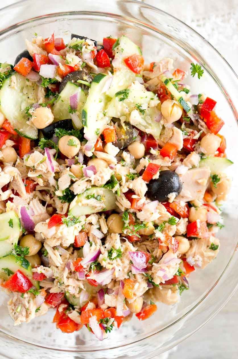 Mediterranean Tuna Salad OnlyAlbacore AD @BumbleBeeSeaFoods