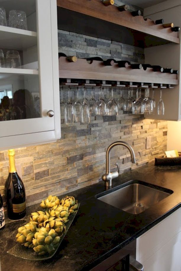 nice 50 Gorgeous Kitchen Backsplash Decor Ideas https://homedecort.com/2017/05/50-gorgeous-kitchen-backsplash-decor-ideas/