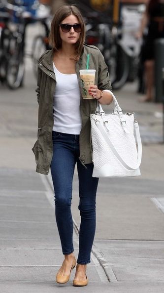 Olivia Palermo= mean girl. Outfit = simple and I just might copy.