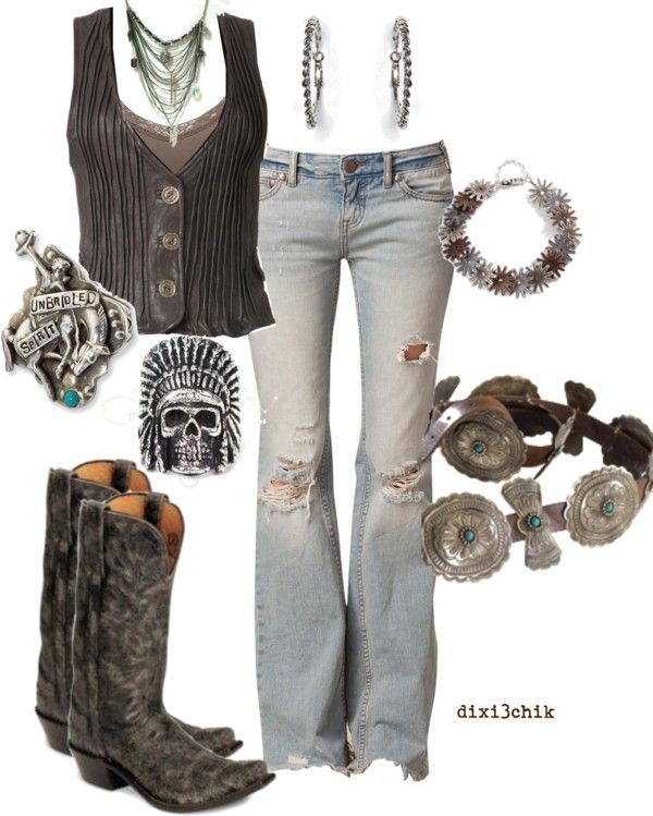 Perfect mix of punk, country, and boho
