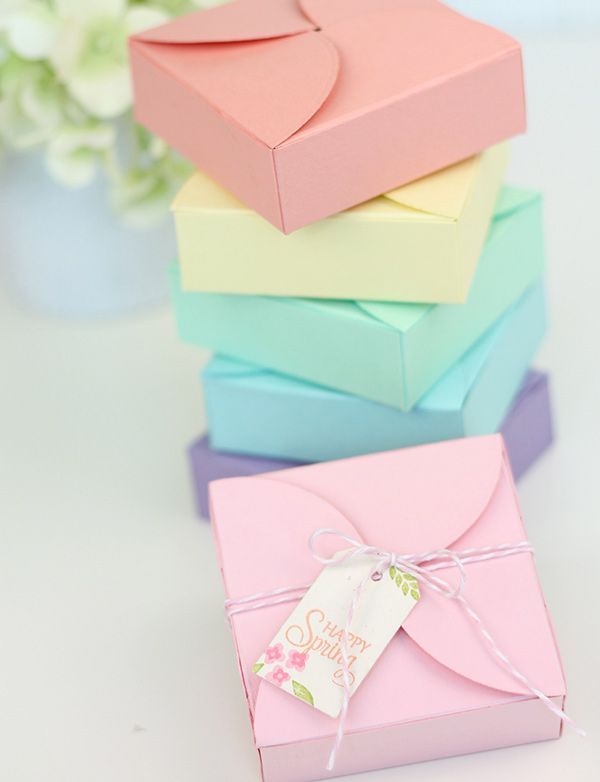 Pretty Petal Boxes for those Special Treats!!!