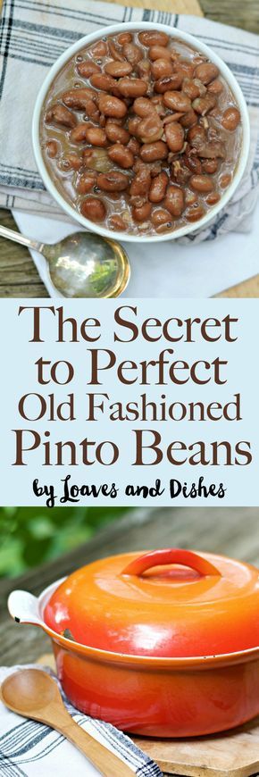 Recipes included for Perfect Pintos in the crockpot slow cooker, pressure cooker and on the stove top for perfect Southern Pinto