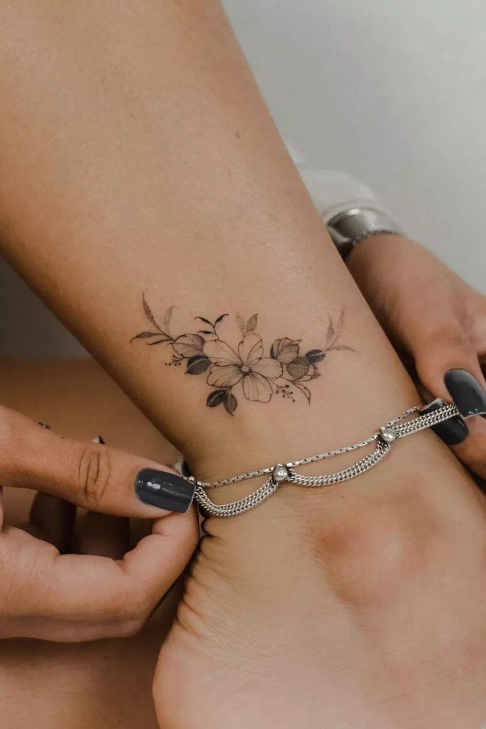 Awesome ankle tattoos for women