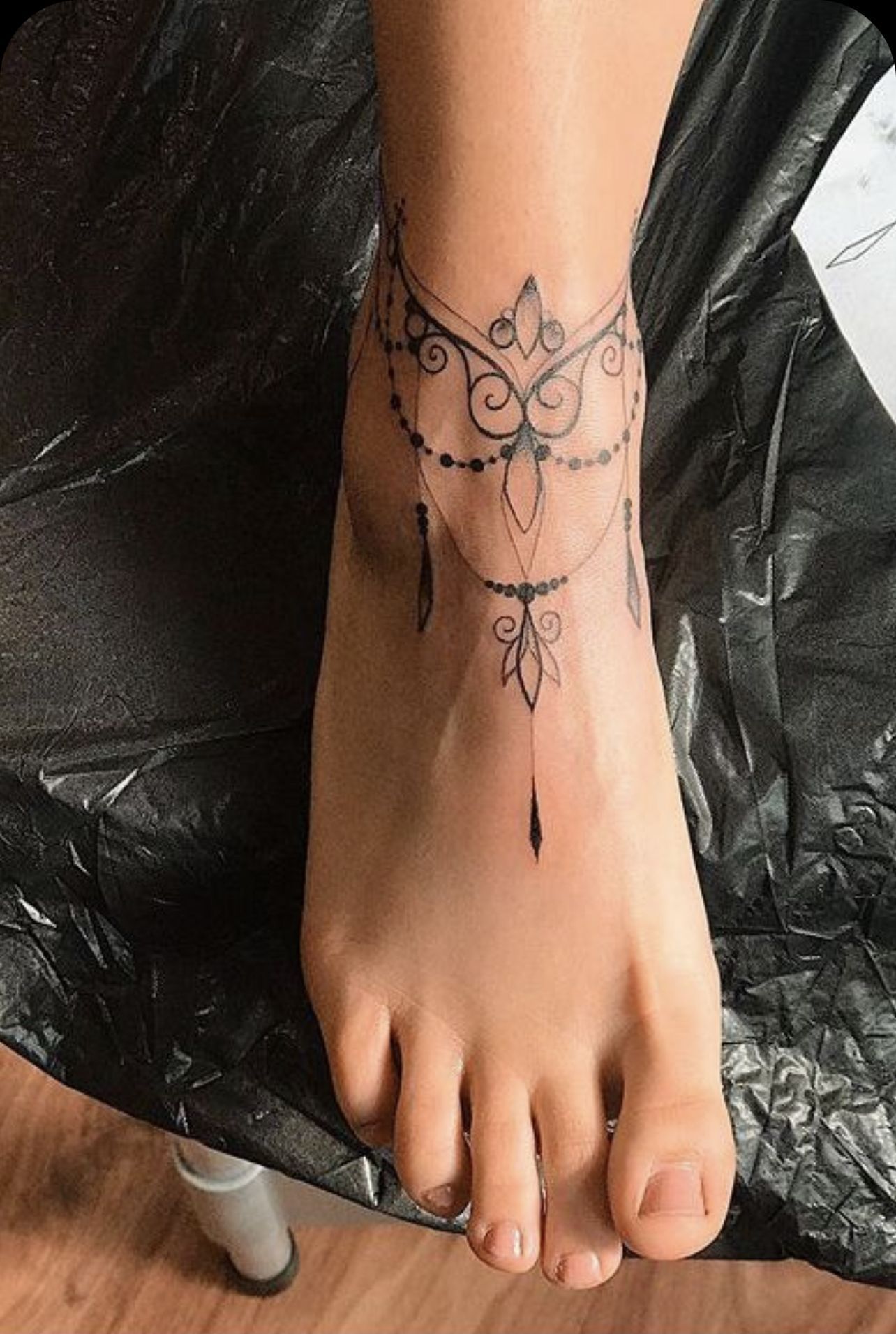 Awesome ankle tattoos for women