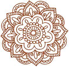 simple mandala henna style – Google Search
