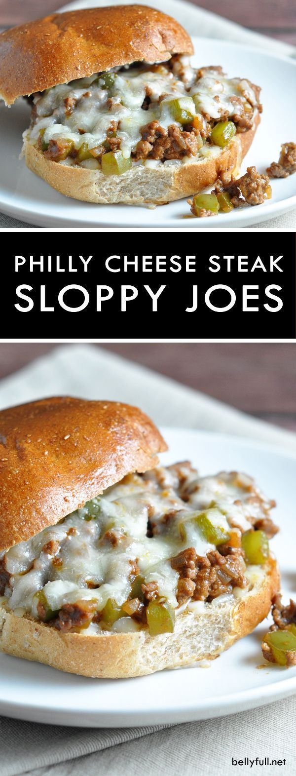 Sloppy Joes with a Philly Cheese Steak flair. Quick, easy, and delicious!