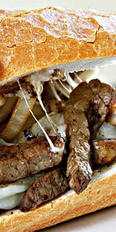 Steak and Cheese Sandwich with Onions and Mushrooms Get the Cave Tools Grill Light at 20% off here: http://buybbqlight.com