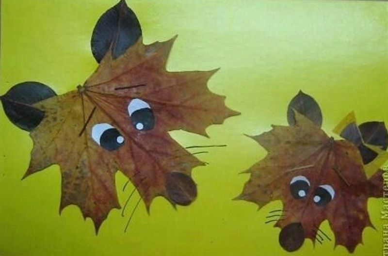 15 Cool Applique Ideas From Autumn Leaves | Kidsomania (These are GREAT ideas to do with the kiddos in the fall time! I love it!)