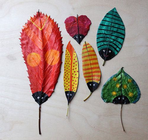 5 Autumn Crafts Ideas Made with Leaves – Petit & Small