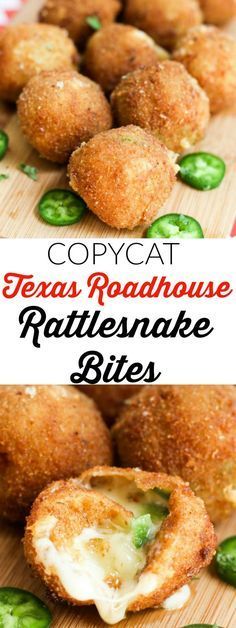 A cheesy and spicy appetizer these delicious Copycat Texas Roadhouse Rattlesnake Bites are the perfect appetizer to any meal!