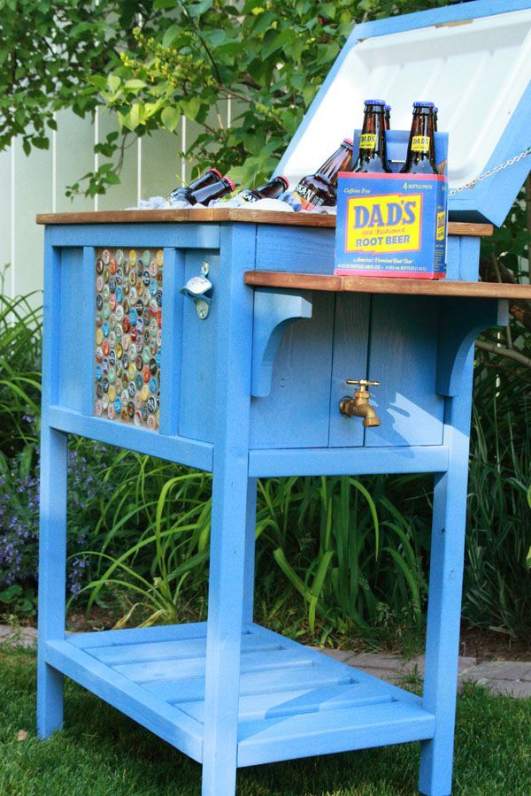 Ana White | Build a Wood Cooler by Birds and Soap | Free and Easy DIY Project and Furniture Plans