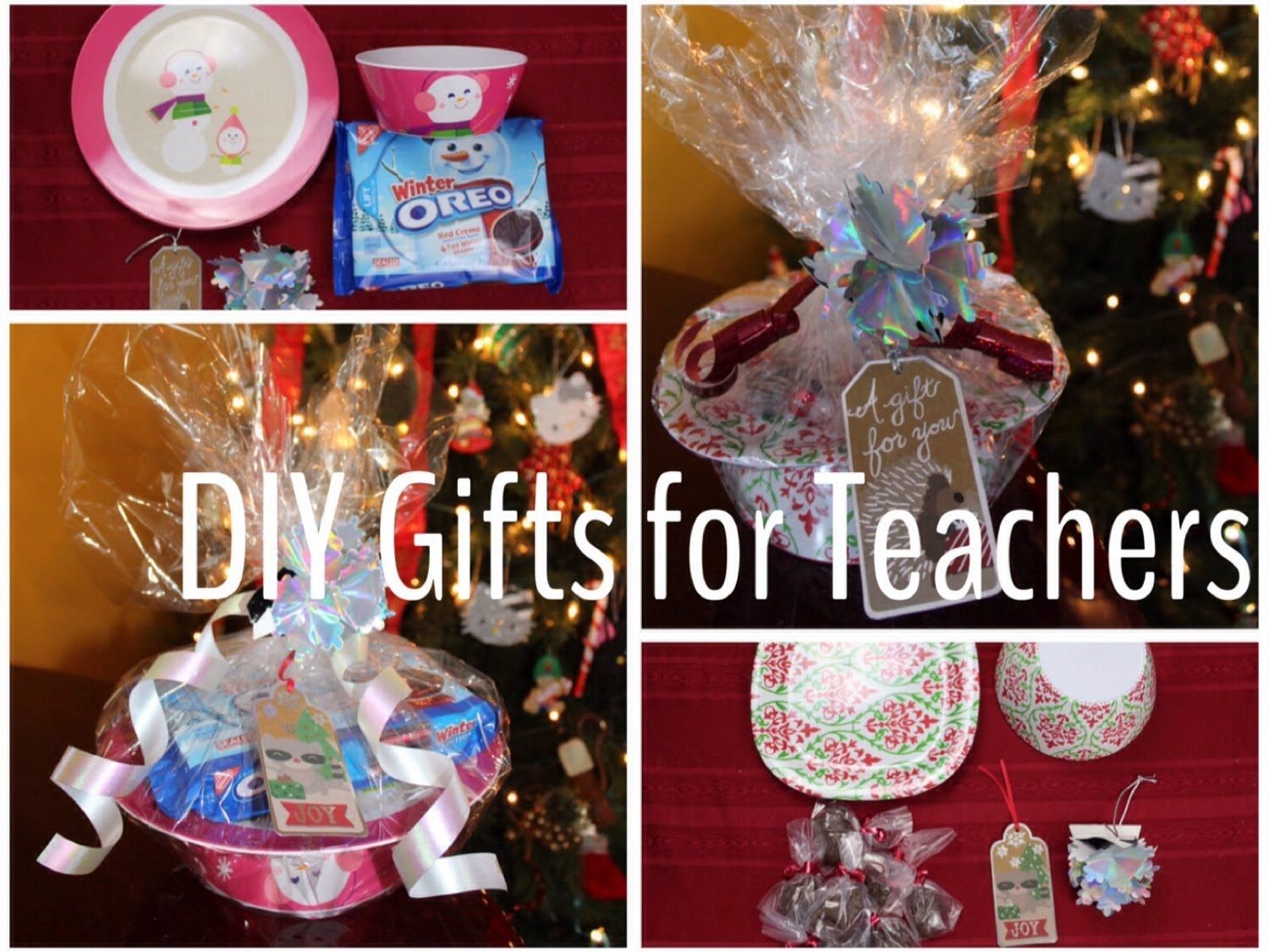 DIY Christmas Gifts for Teachers (Budget Friendly) -   DIY gifts on a budget Ideas
