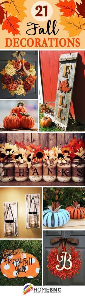 Fall Decoration Ideas