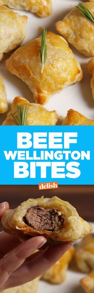 Get your fancy on with these crowd-pleasing beef Wellington bites.