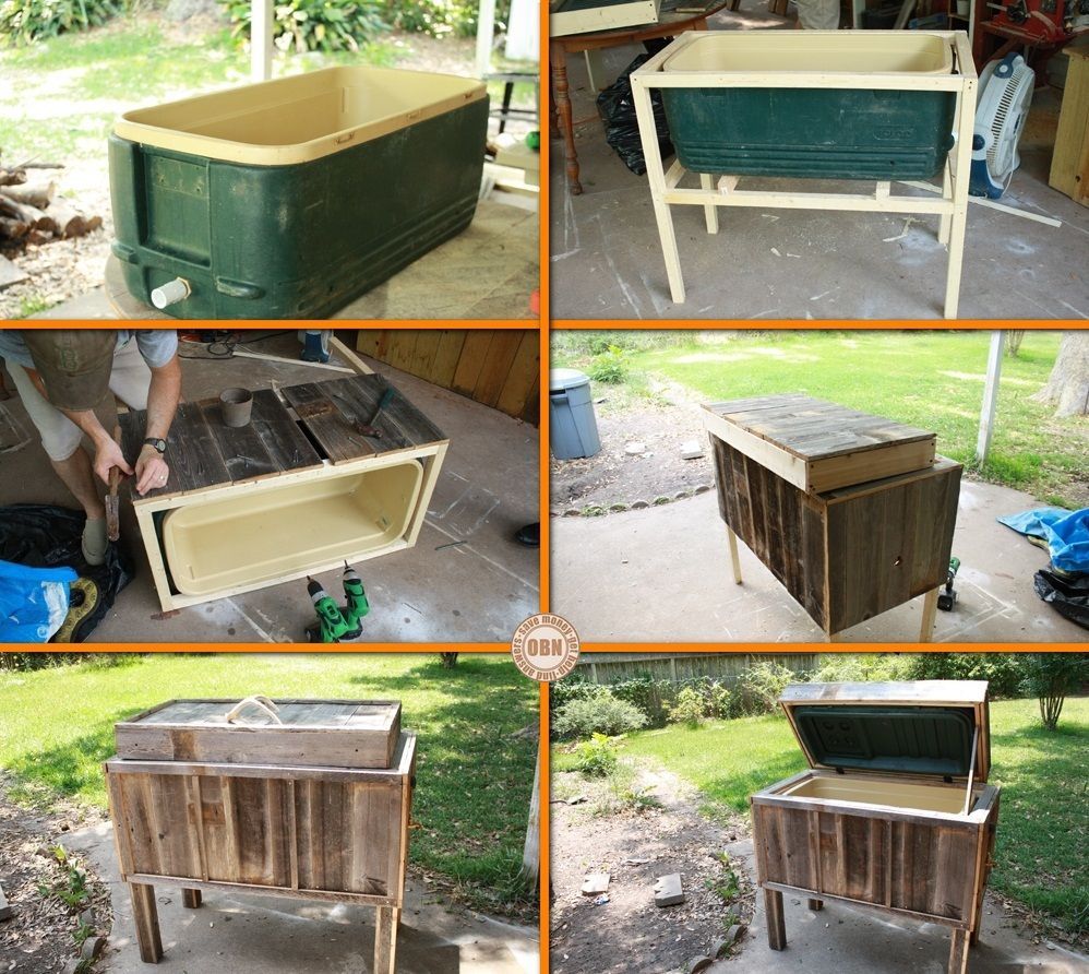 Here’s a great addition for your outdoor space, especially for those who love to entertain! Learn how to make this DIY rustic