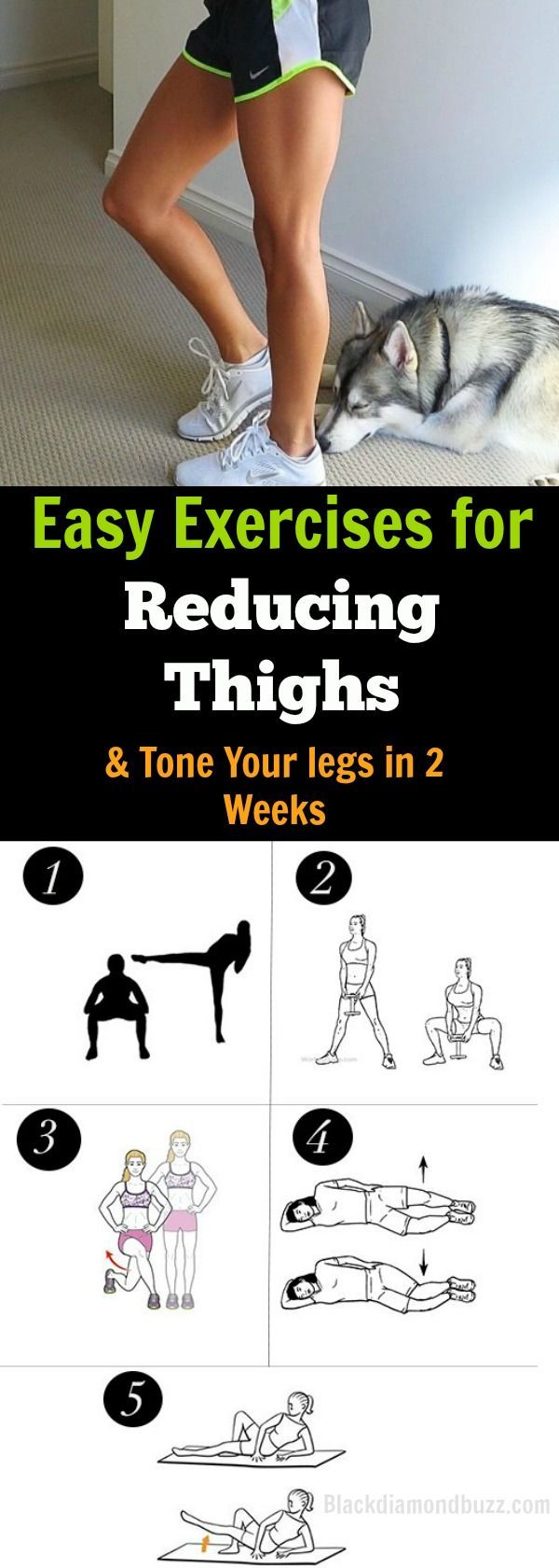 How do you tone your inner thighs and Shrink your thighs? Try these Easy Exercises for Reducing Thighs and Tone Your legs in 2