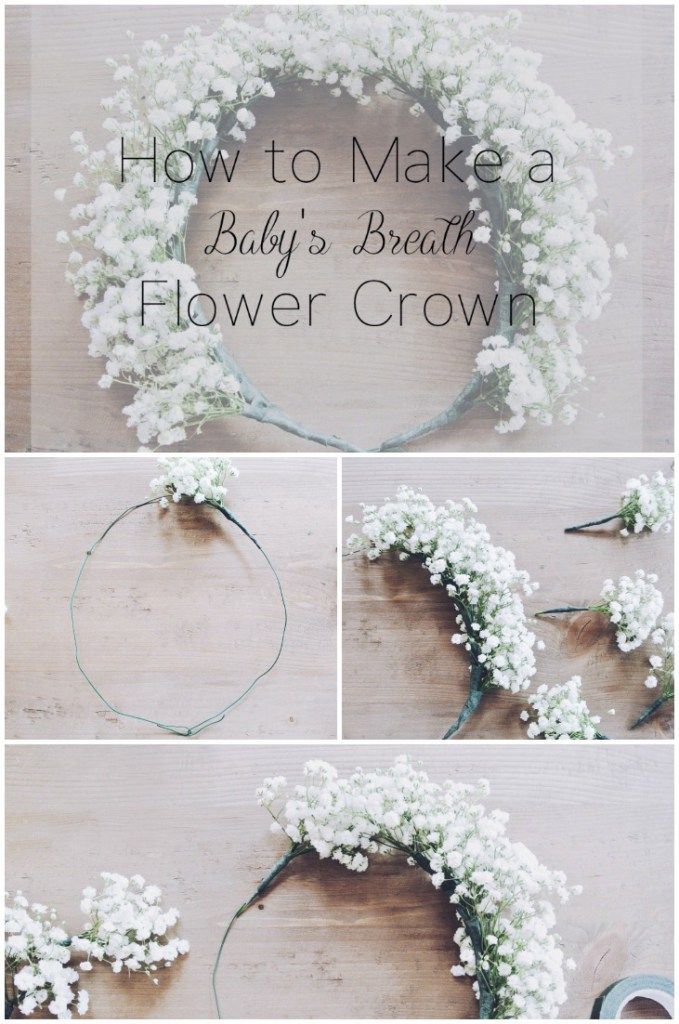 How to Make a Baby’s Breath Flower Crown