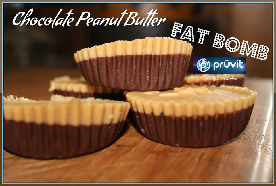 If you are following a Ketogenic diet fat bombs are amazing snacks! Chocolate Peanut Butter Fat Bombs are divine!