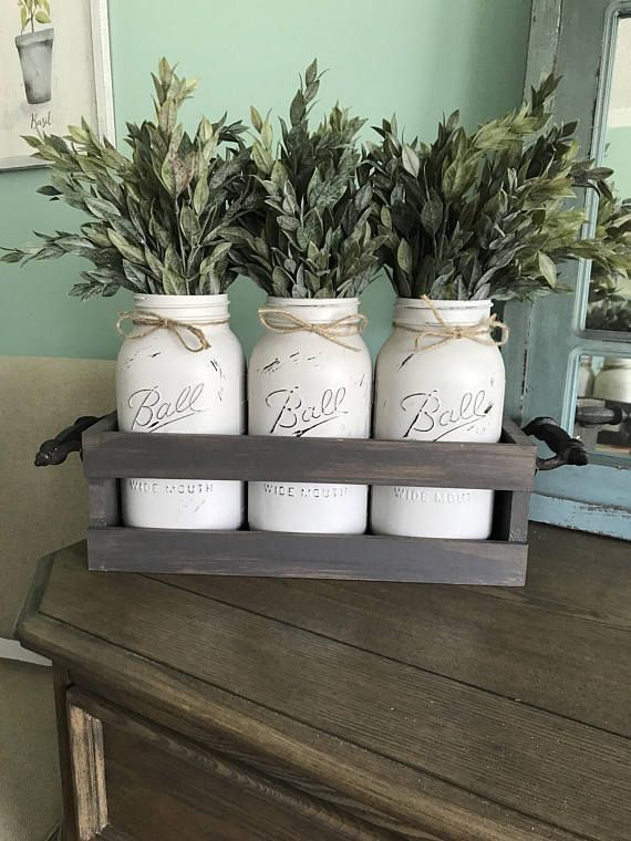 Looking for a farmhouse piece of decor that can go on your dining room table, mantle, or be given as a perfect gift? This is it!