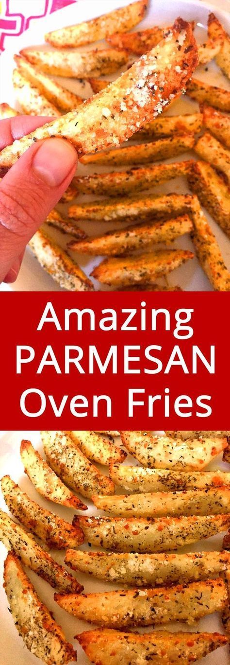 OMG these BAKED garlic Parmesan fries are amazing! I’m drooling! This is my favorite potato recipe, these oven fries always turn