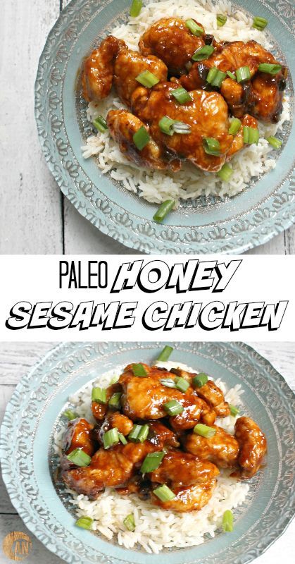 Paleo Honey Sesame Chicken – the perfect Chinese inspired dinner!