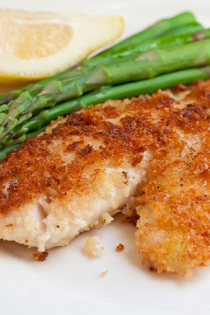 Parmesan Crusted Tilapia – Another pinner said, “I made this and it was good. I left it in oven extra 5 min though.”