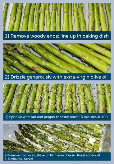 Parmesan Roasted Asparagus – I have a similar post already, but I’m not sure if this one is different…so, repin!